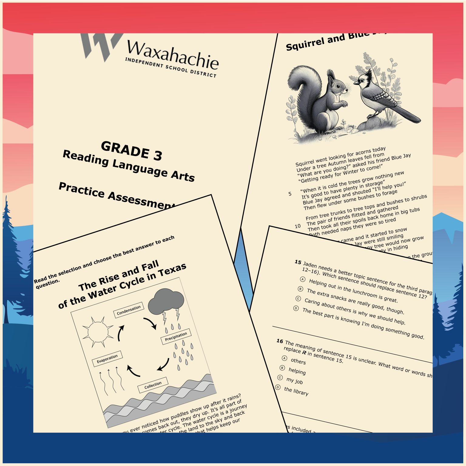 Cover image for Waxahachie STAAR G3-5 Practice Assessment